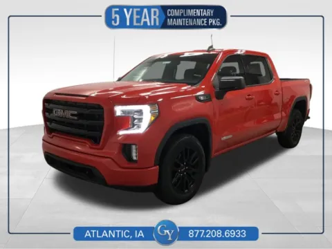 Red 2021 GMC Sierra 1500 Elevation for sale in Atlantic, IA