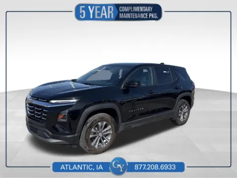 Black 2025 Chevrolet Equinox LT for sale in Atlantic, IA