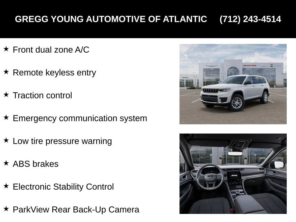 2026 Jeep Grand Cherokee L Laredo - Photo 6