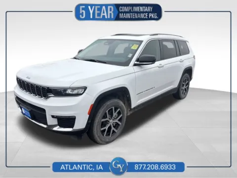 White 2023 Jeep Grand Cherokee L Limited for sale in Atlantic, IA
