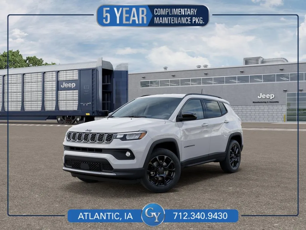 White 2026 Jeep Compass Latitude for sale in Atlantic, IA