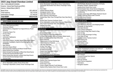 Photos of 2023 Jeep Grand Cherokee Limited for sale in Atlantic, IA at Gregg Young of Atlantic