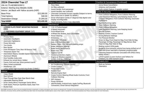 Photos of 2024 Chevrolet Trax LT for sale in Atlantic, IA at Gregg Young of Atlantic