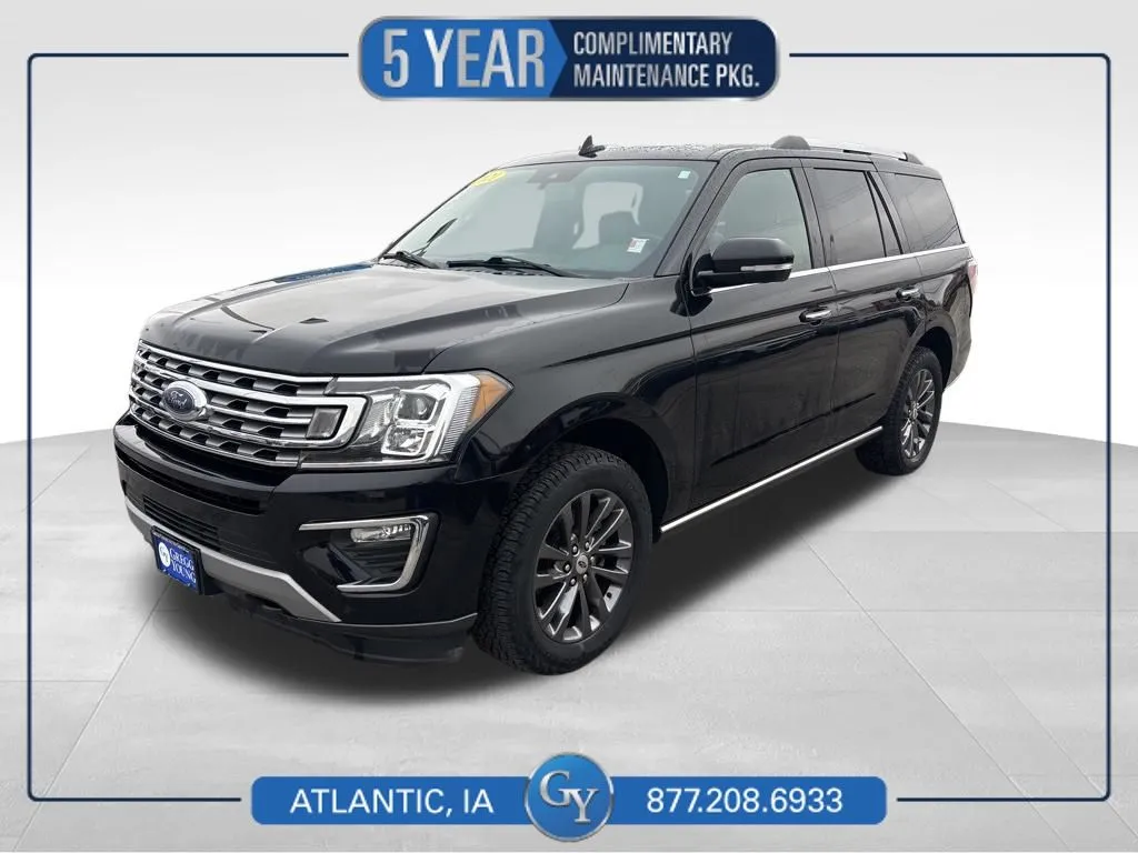Black 2021 Ford Expedition Limited for sale in Atlantic, IA