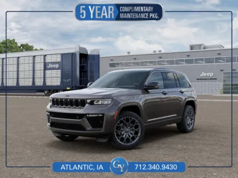 Gray 2026 Jeep Grand Cherokee Summit for sale in Atlantic, IA