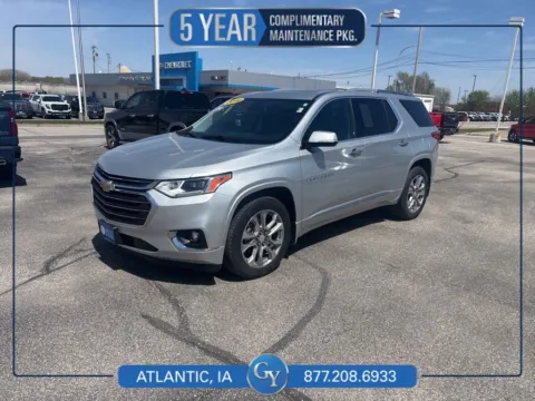 Silver 2018 Chevrolet Traverse Premier for sale in Atlantic, IA