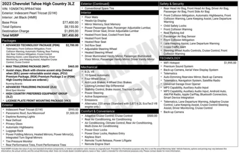 Photos of 2023 Chevrolet Tahoe High Country for sale in Atlantic, IA at Gregg Young of Atlantic