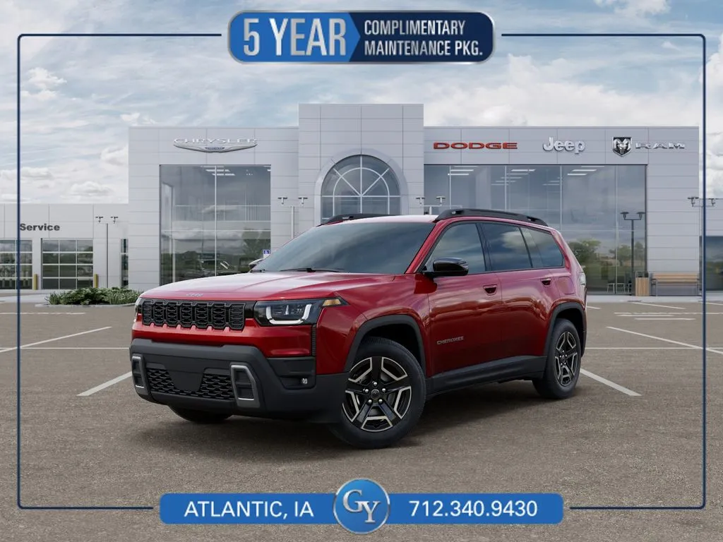 Red 2026 Jeep Cherokee Laredo for sale in Atlantic, IA