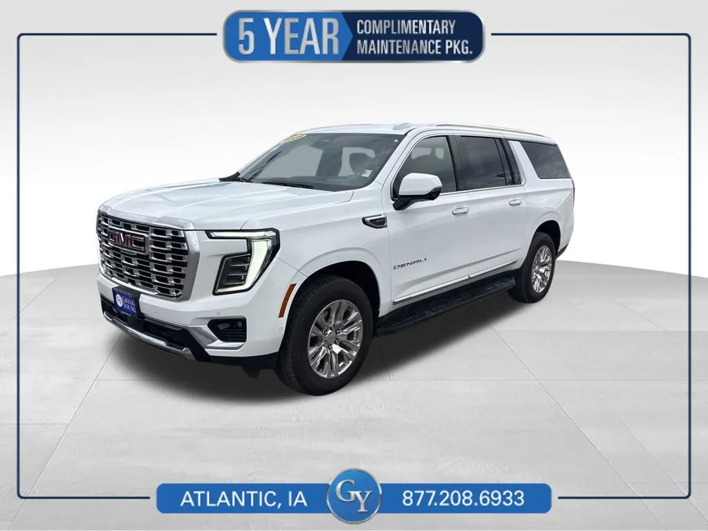 White 2025 GMC Yukon XL Denali for sale in Atlantic, IA