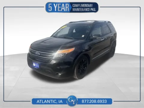 Black 2015 Ford Explorer Limited for sale in Atlantic, IA