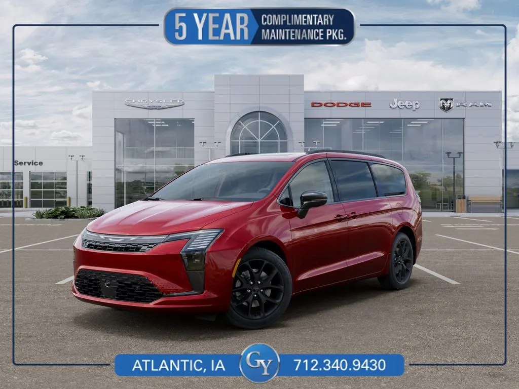 Red 2027 Chrysler Pacifica Limited for sale in Atlantic, IA