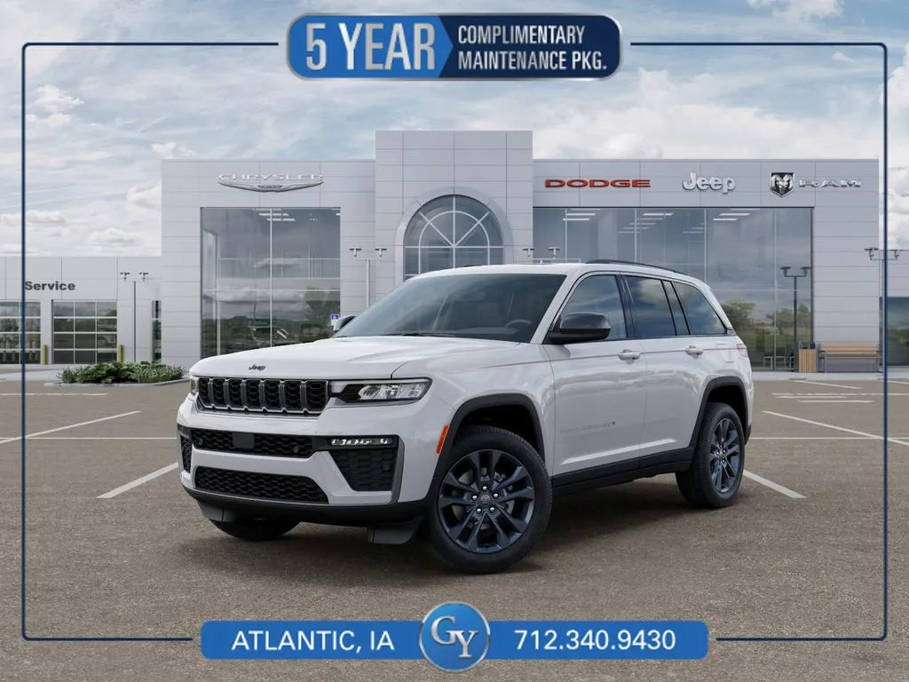 White 2026 Jeep Grand Cherokee 85th Anniversary Edition for sale in Atlantic, IA