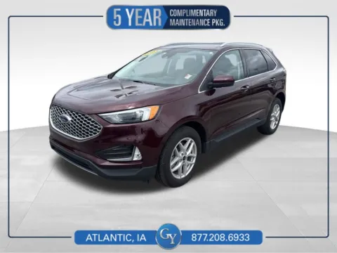 Red 2023 Ford Edge SEL for sale in Atlantic, IA