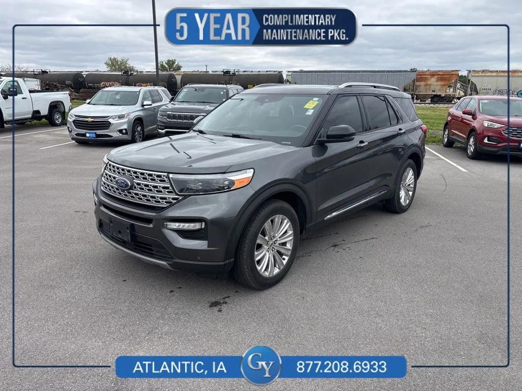 Gray 2020 Ford Explorer Limited for sale in Atlantic, IA
