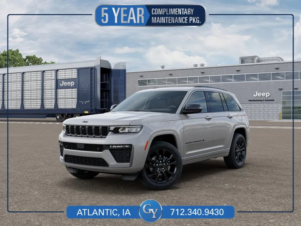 Silver 2026 Jeep Grand Cherokee Limited Reserve for sale in Atlantic, IA