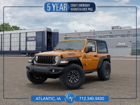 Gold 2026 Jeep Wrangler Willys for sale in Atlantic, IA
