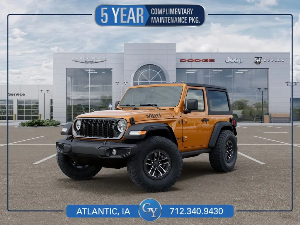 Gold 2026 Jeep Wrangler Willys for sale in Atlantic, IA