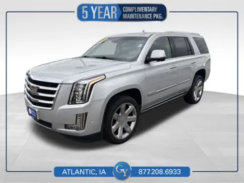 Silver 2019 Cadillac Escalade Premium Luxury for sale in Atlantic, IA