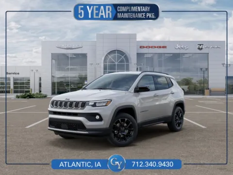 Silver 2026 Jeep Compass Latitude for sale in Atlantic, IA