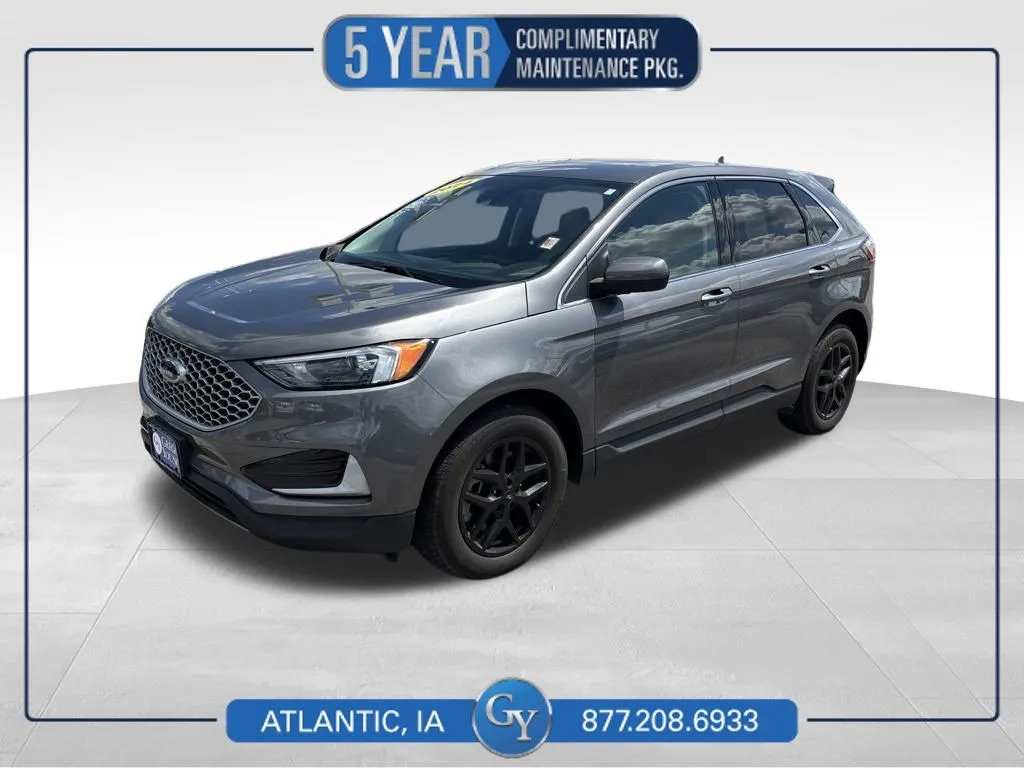Gray 2024 Ford Edge SEL for sale in Atlantic, IA