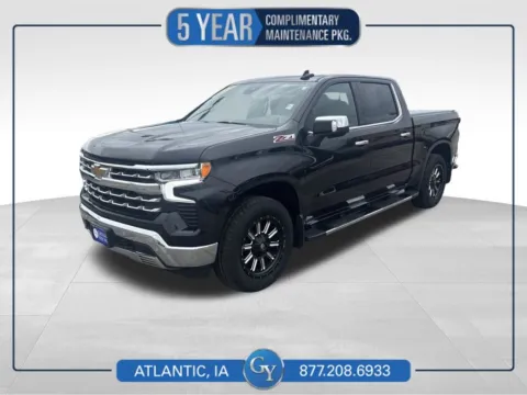 Gray 2023 Chevrolet Silverado 1500 LTZ for sale in Atlantic, IA
