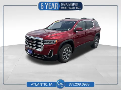 Red 2023 GMC Acadia SLT for sale in Atlantic, IA