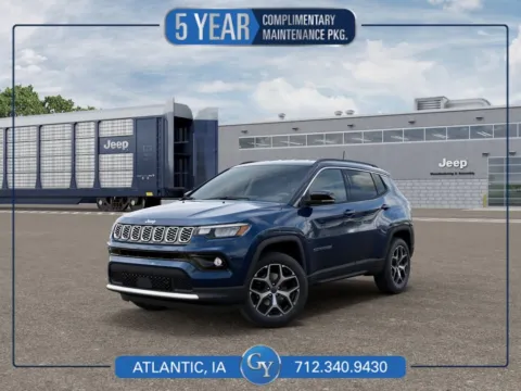 Blue 2026 Jeep Compass Limited for sale in Atlantic, IA