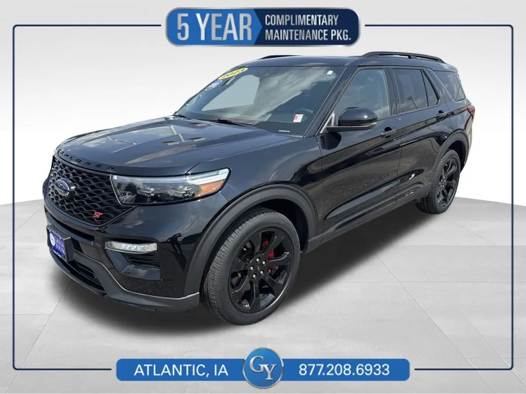 Black 2023 Ford Explorer ST for sale in Atlantic, IA