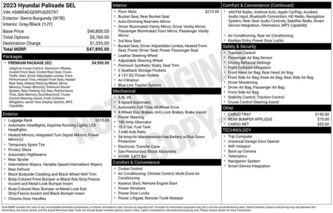Photos of 2023 Hyundai Palisade SEL for sale in Atlantic, IA at Gregg Young Chrysler Dodge Jeep Ram of Atlantic