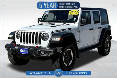 White 2022 Jeep Wrangler Unlimited Rubicon for sale in Atlantic, IA