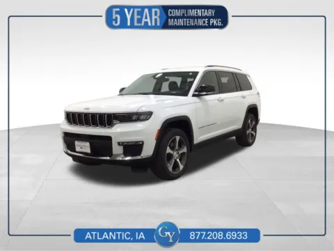 White 2023 Jeep Grand Cherokee L Limited for sale in Atlantic, IA