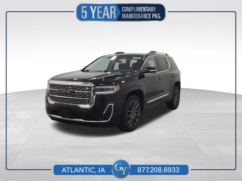 Black 2023 GMC Acadia Denali for sale in Atlantic, IA