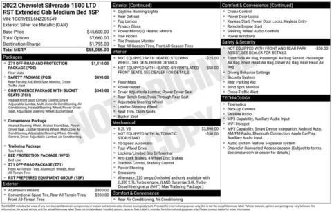 Photos of 2022 Chevrolet Silverado 1500 LTD RST for sale in Atlantic, IA at Gregg Young Chrysler Dodge Jeep Ram of Atlantic
