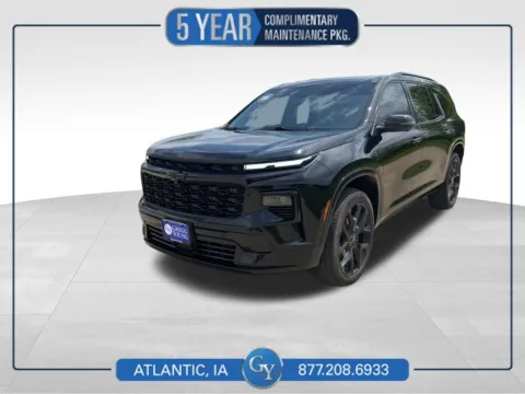 Black 2024 Chevrolet Traverse RS for sale in Atlantic, IA