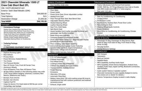 Photos of 2021 Chevrolet Silverado 1500 LT for sale in Atlantic, IA at Gregg Young Chrysler Dodge Jeep Ram of Atlantic