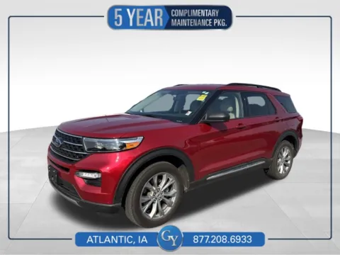 Red 2023 Ford Explorer XLT for sale in Atlantic, IA