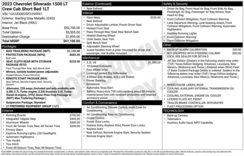 Photos of 2023 Chevrolet Silverado 1500 LT for sale in Atlantic, IA at Gregg Young Chrysler Dodge Jeep Ram of Atlantic