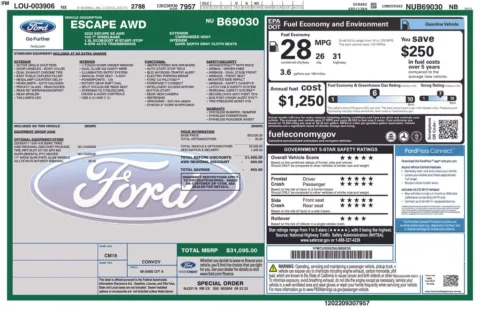 Photos of 2022 Ford Escape SE for sale in Atlantic, IA at Gregg Young Chrysler Dodge Jeep Ram of Atlantic