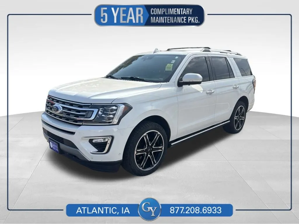 White 2021 Ford Expedition Limited for sale in Atlantic, IA