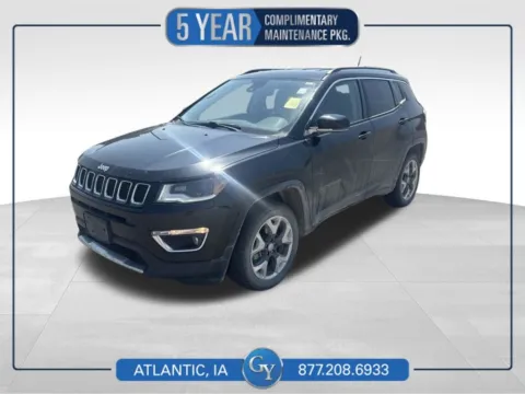 Black 2018 Jeep Compass Limited for sale in Atlantic, IA