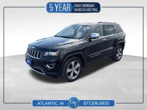 Black 2014 Jeep Grand Cherokee Limited for sale in Atlantic, IA