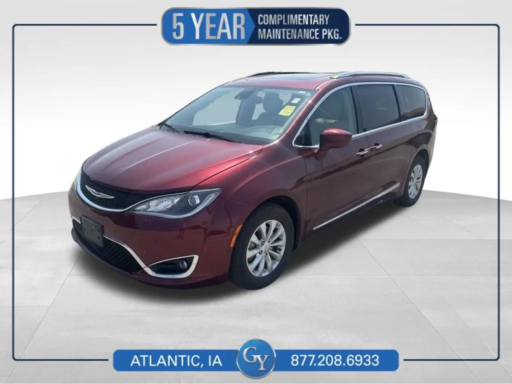 Red 2018 Chrysler Pacifica Touring L Plus for sale in Atlantic, IA