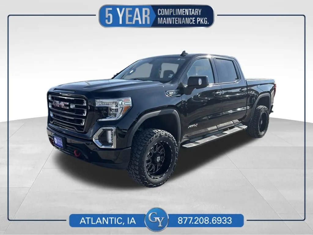 Black 2019 GMC Sierra 1500 AT4 for sale in Atlantic, IA