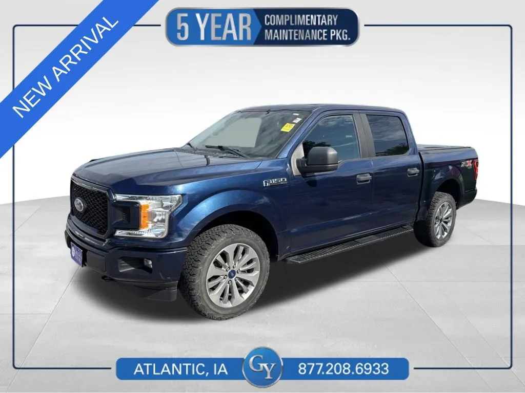 Blue 2018 Ford F-150 XL for sale in Atlantic, IA