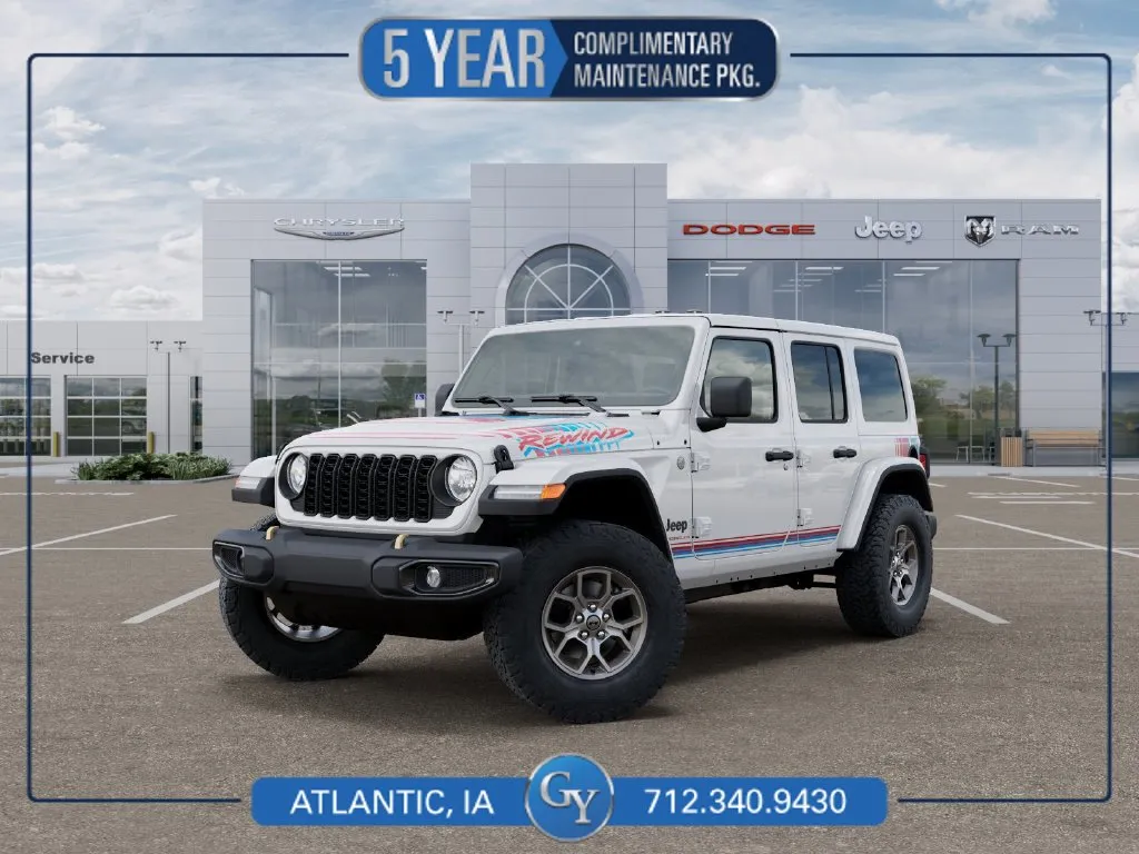 White 2026 Jeep Wrangler for sale in Atlantic, IA