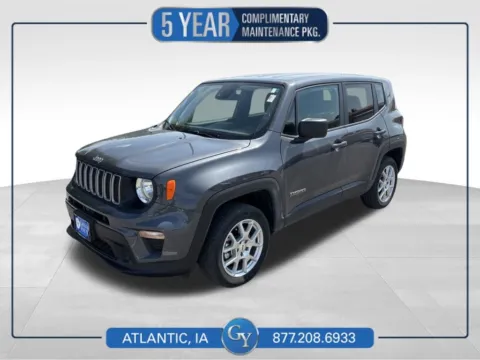 Gray 2023 Jeep Renegade Latitude for sale in Atlantic, IA
