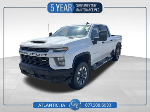White 2023 Chevrolet Silverado 2500 HD Custom for sale in Atlantic, IA