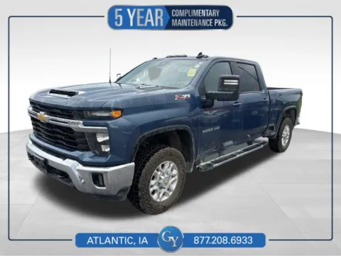 Blue 2024 Chevrolet Silverado 3500 HD LT for sale in Atlantic, IA