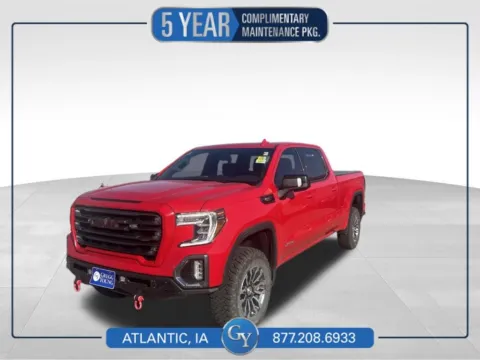 Red 2021 GMC Sierra 1500 AT4 for sale in Atlantic, IA