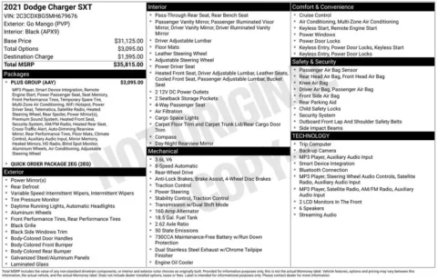 Photos of 2021 Dodge Charger SXT for sale in Atlantic, IA at Gregg Young Chrysler Dodge Jeep Ram of Atlantic